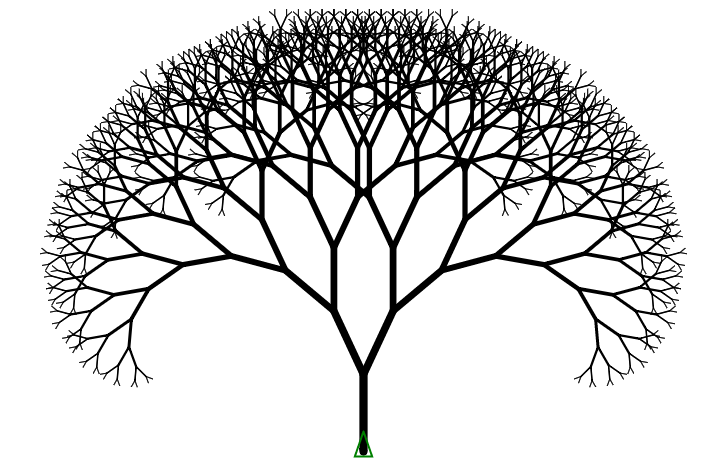 Fractal Tree Generator 2